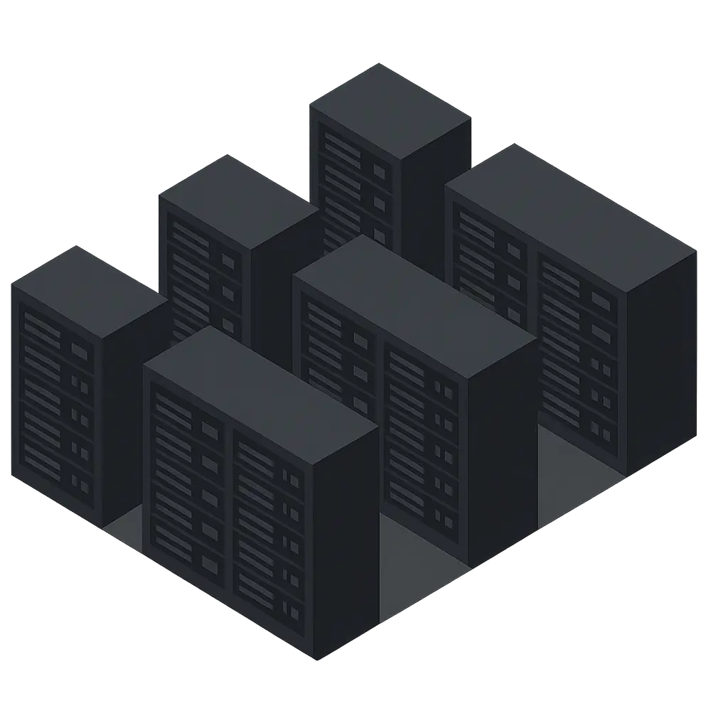 Server racks representing EU data residency